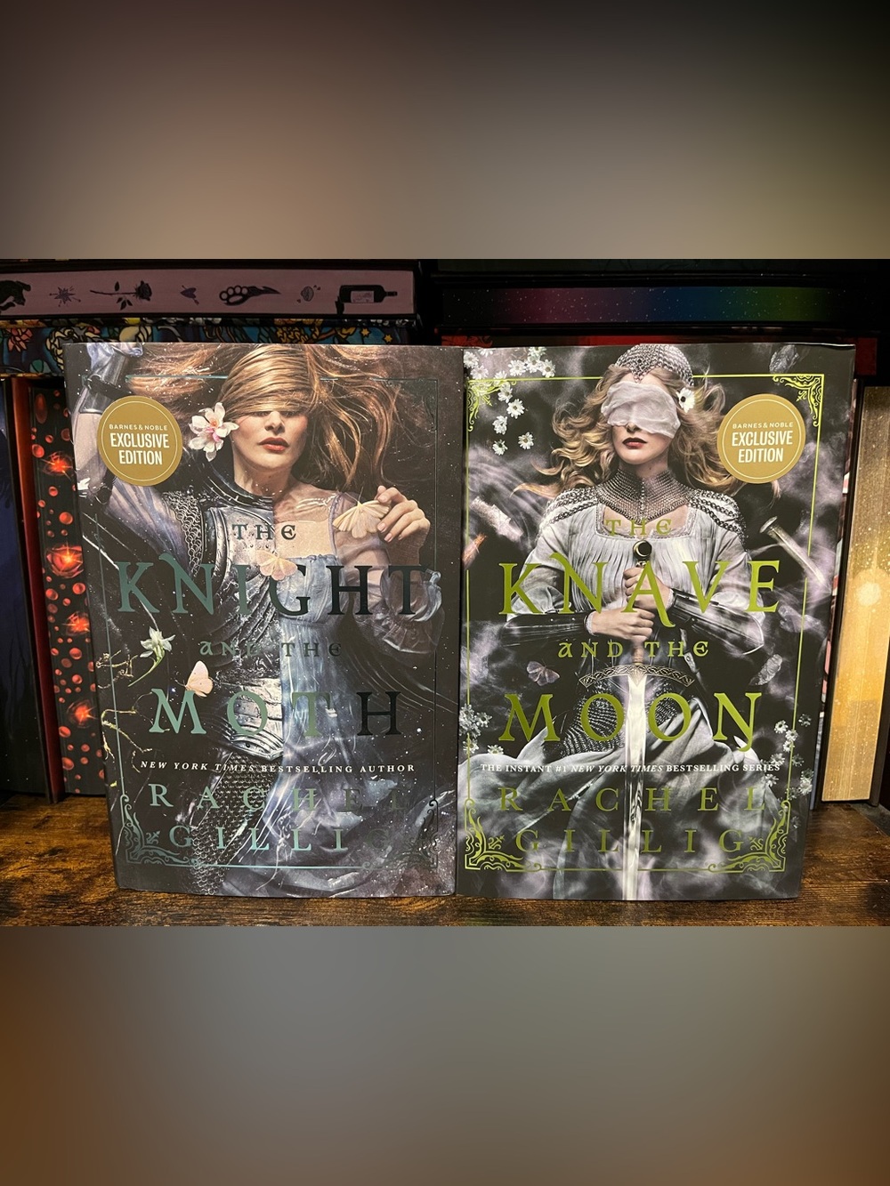 The Knight and the Moth & The Knave & The Moon B&N Exclusive Rachel Gillig New